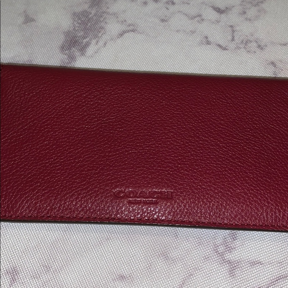 Coach Checkbook Holder
